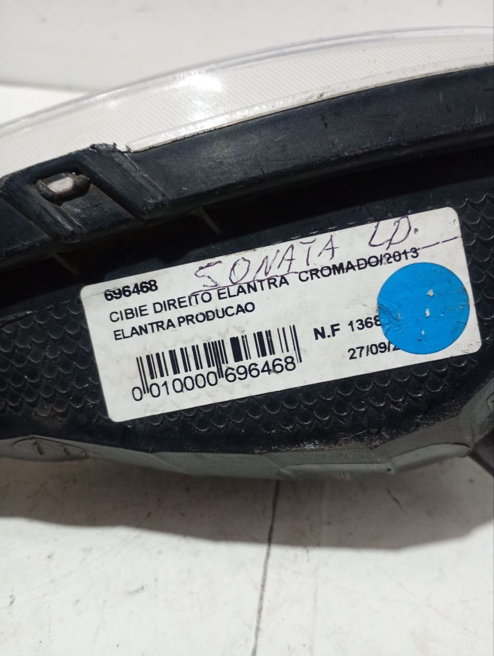 Farol de Milha Diant Dir Hyundai Sonata 2011/2014 - Original