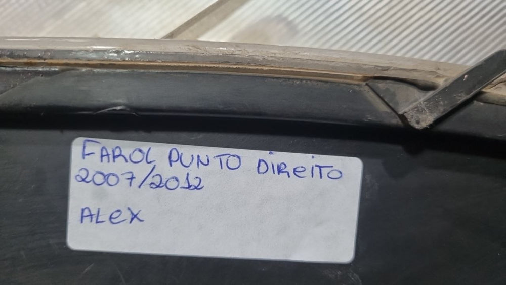 Farol Diant Dir Fiat Punto 2007/2012
