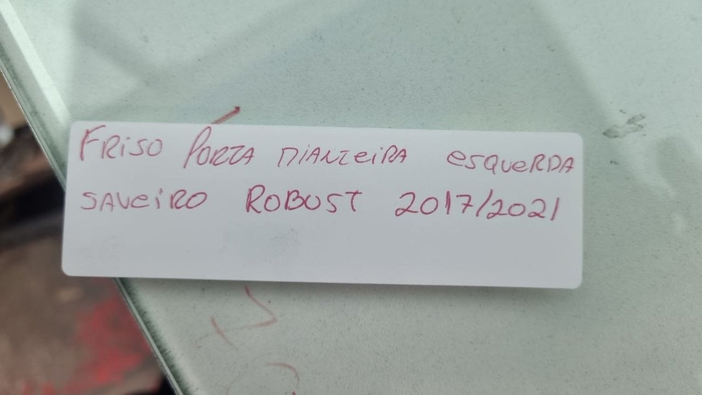 Friso Porta Dianteira Esq Volkswagen Saveiro Robust 2017/2021
