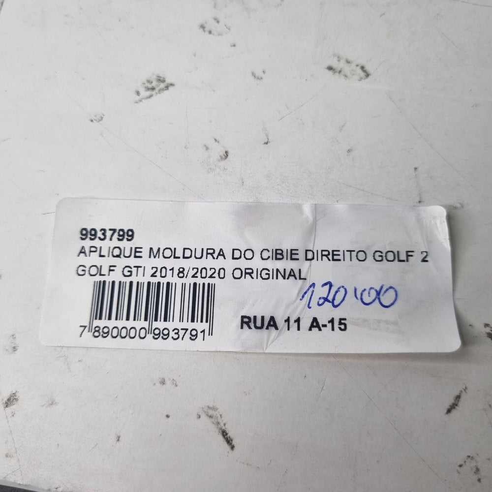 Aplique Moldura Cibie Diant Dir Volkswagen Golf GTI 2018/2020