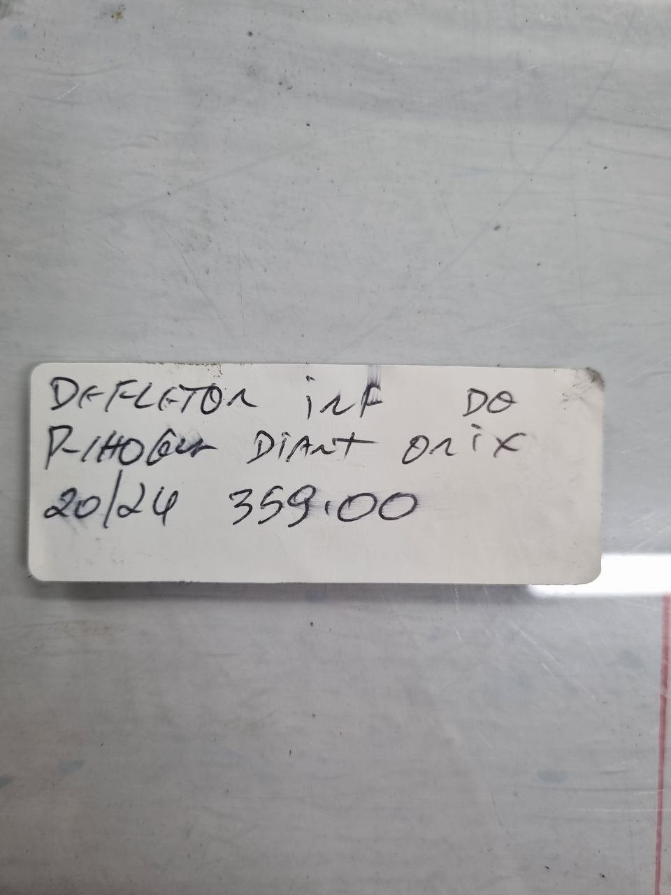 Defletor Inferior Diant Chevrolet Onix 2020/2024