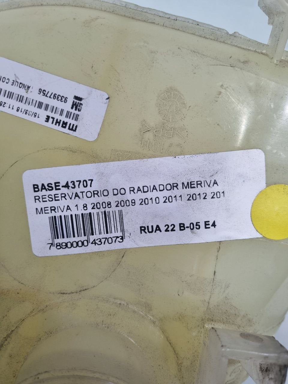 Reservatório Radiador Chevrolet Meriva 2008/2012