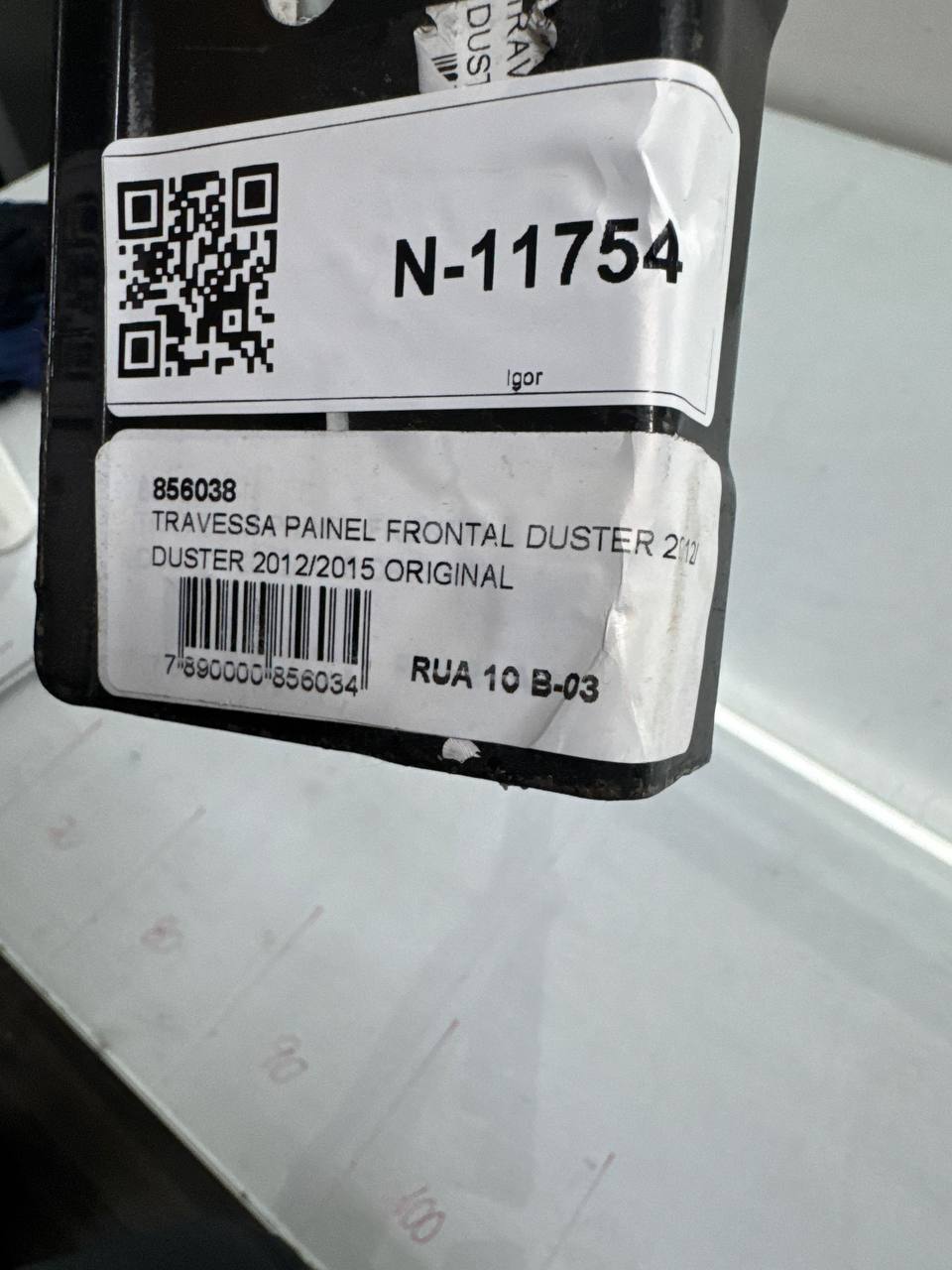 Travessa Painel Frontal Renault Duster 2012/2015