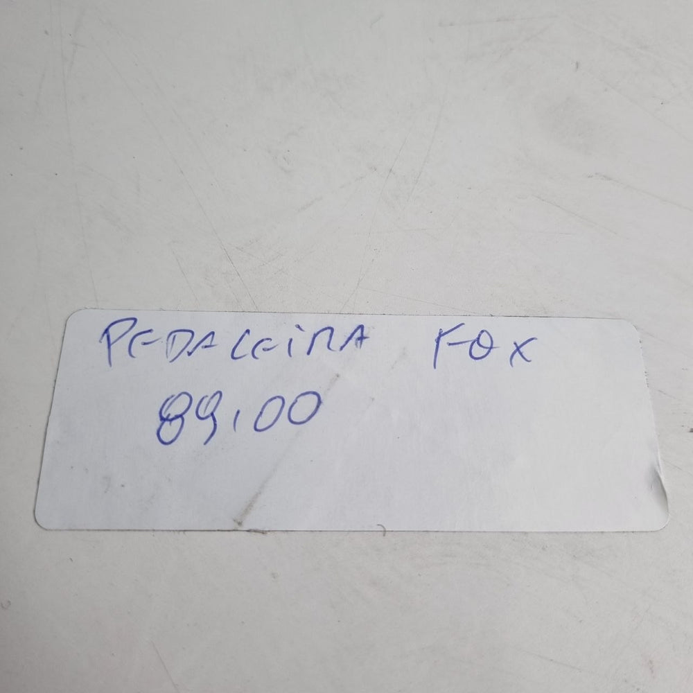 Pedaleira Esportiva Volkswagen Fox 2003/2015 Nova
