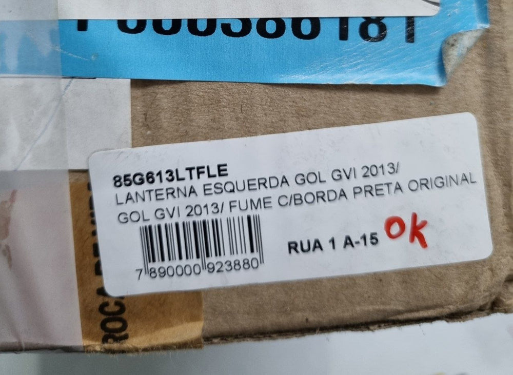 Lanterna Tras Esq Volkswagen Gol GVI 2013/