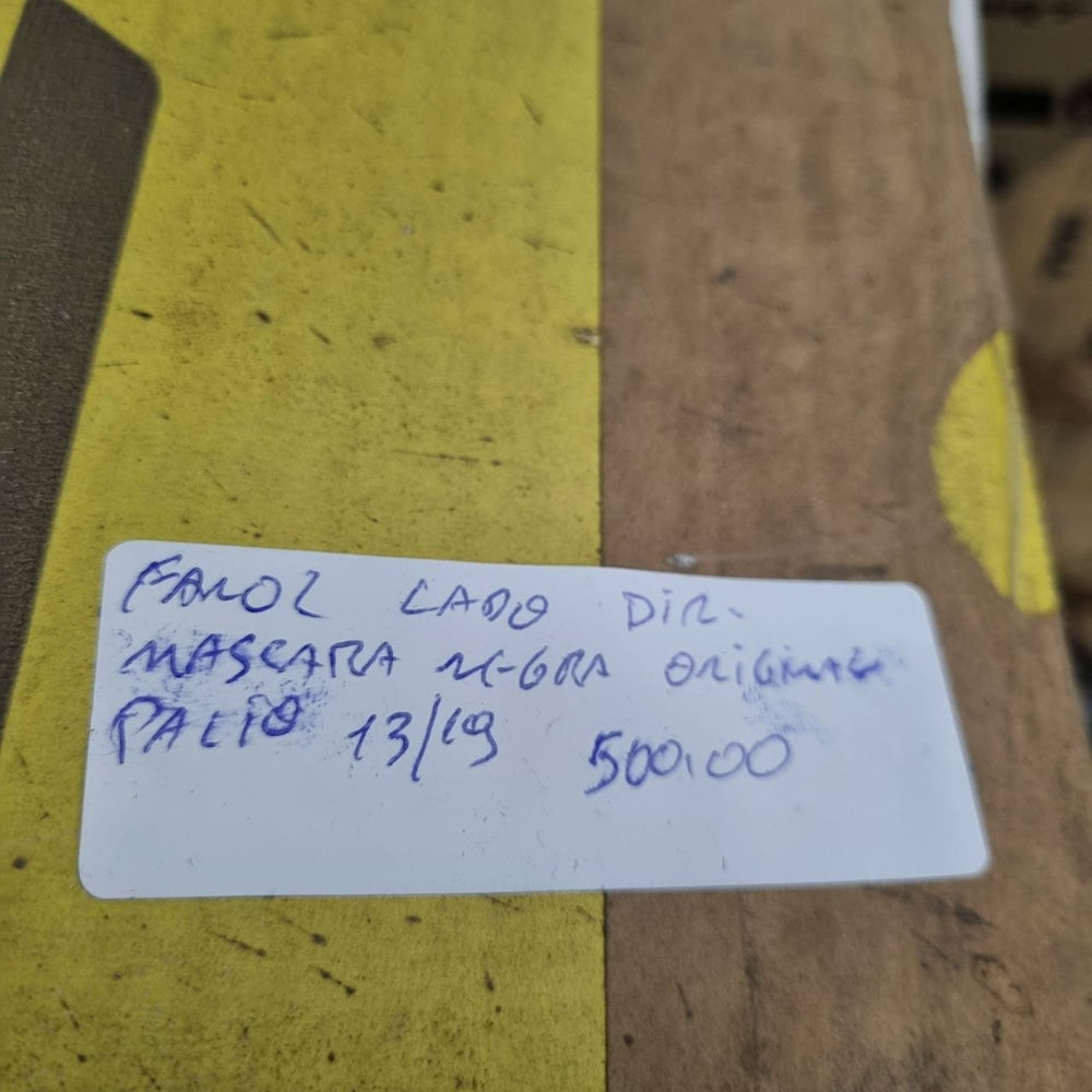 Farol Diant Dir Máscara Negra Fiat Palio 2013/2019