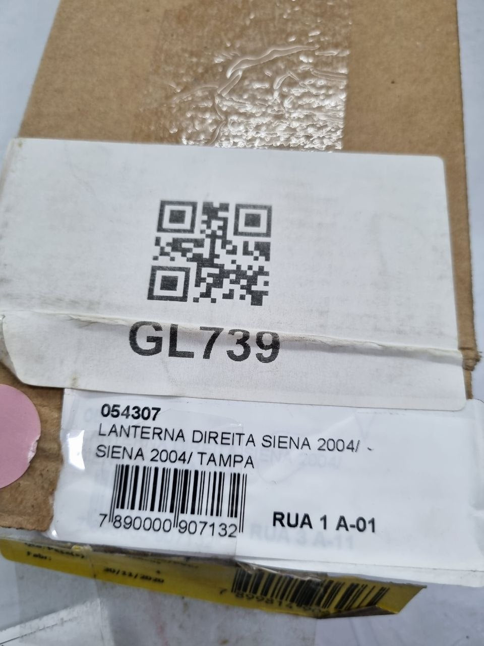 Lanterna Tras Dir Tampa Fiat Siena 2004/2023