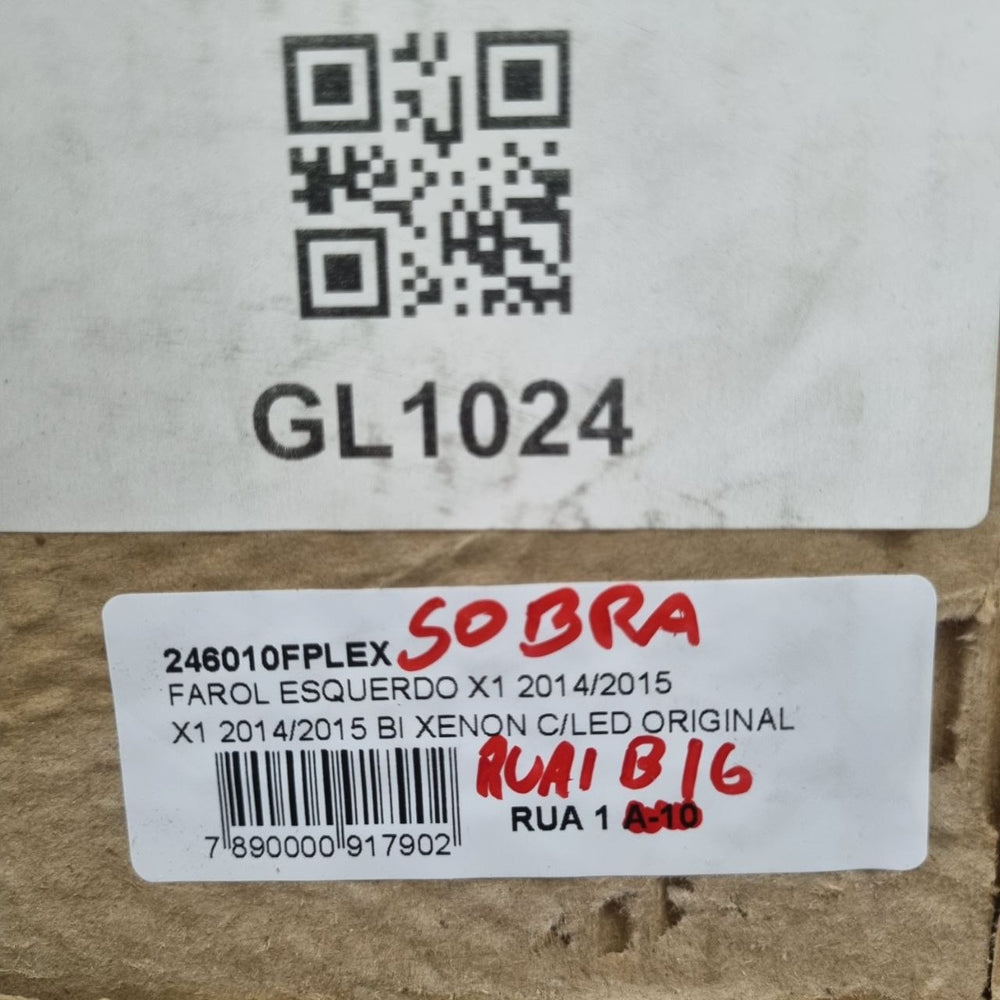 Farol Diant Esq BMW X1 2014/2015