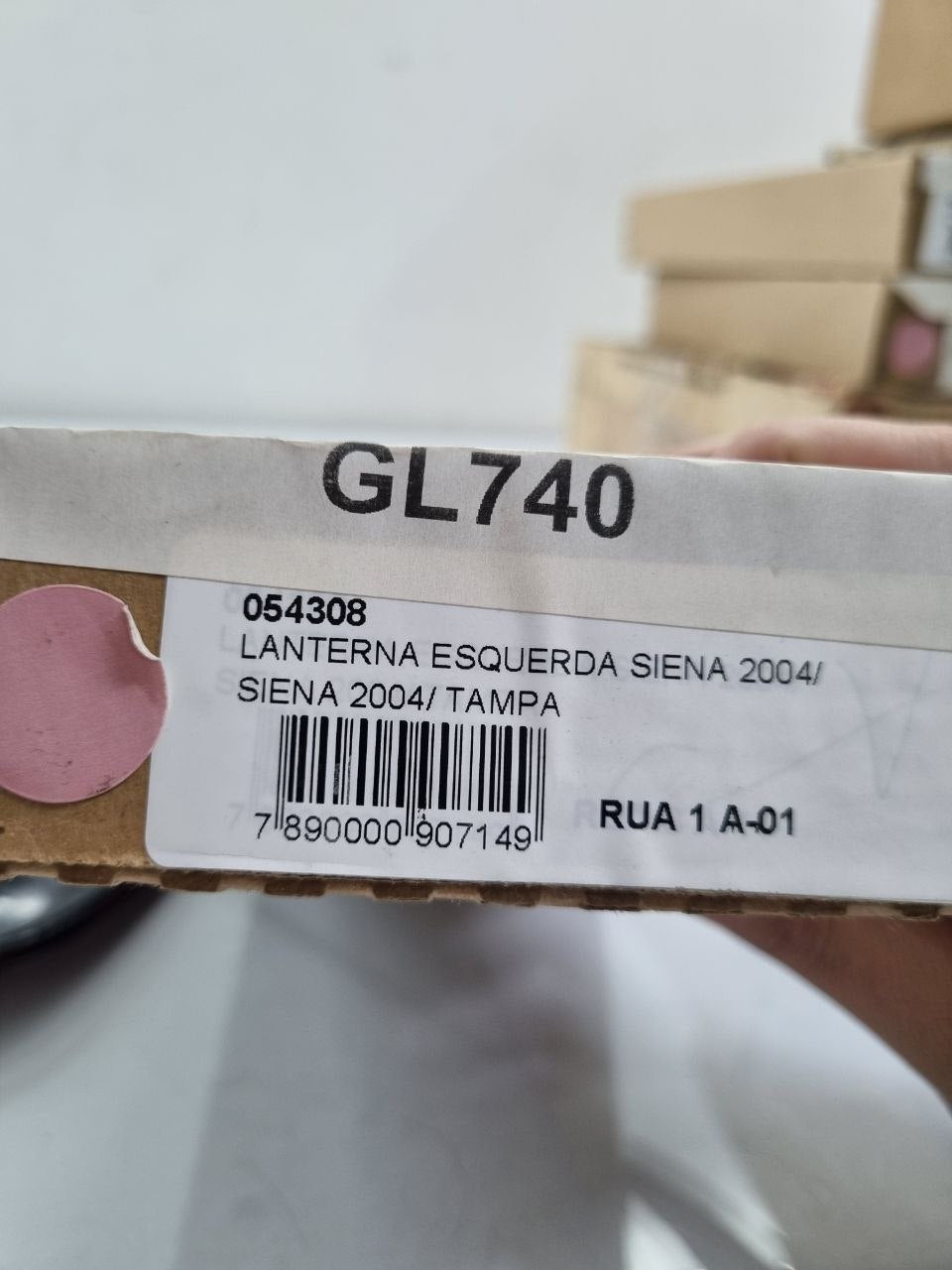Lanterna Tras Esq Fiat Siena 2004/2016