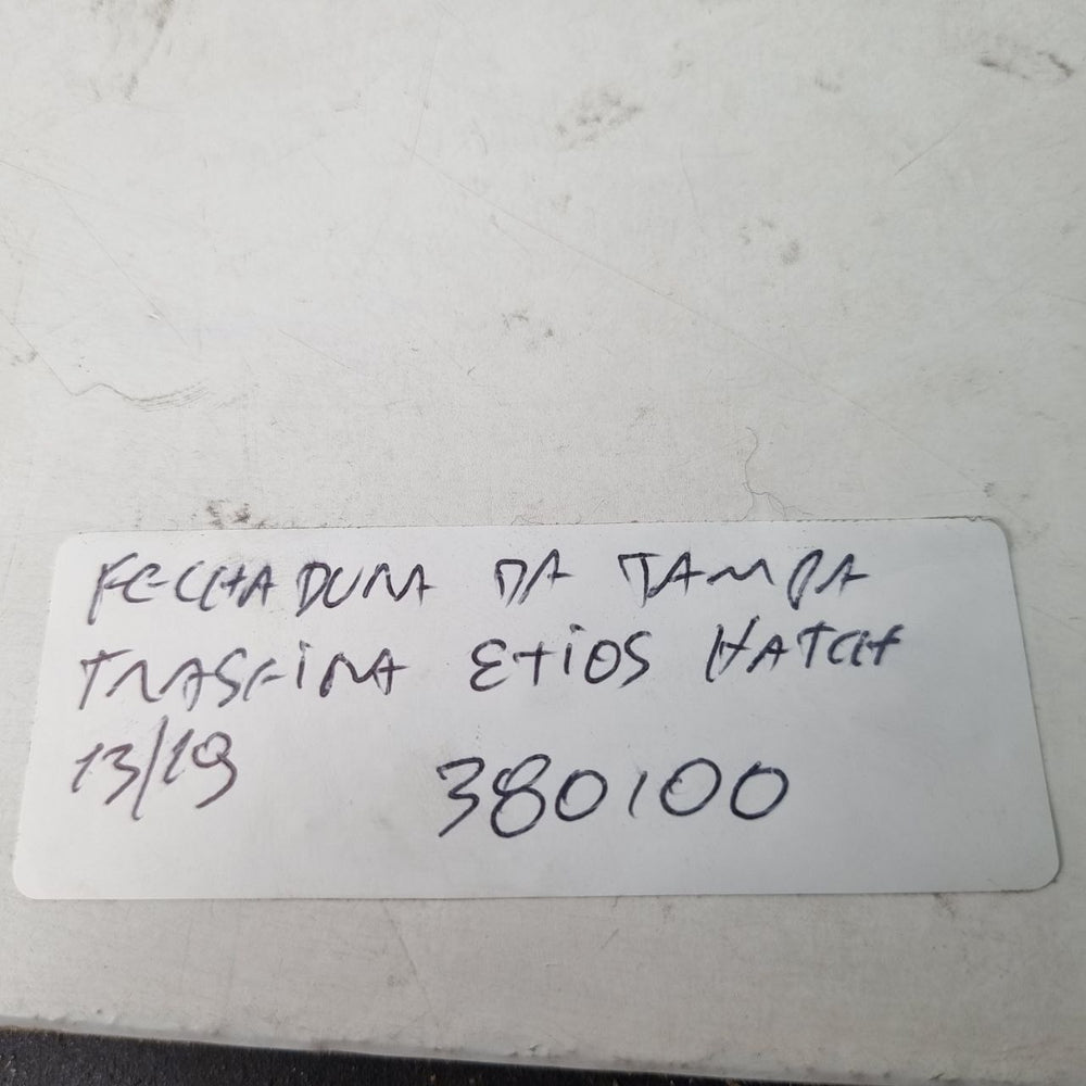 Fechadura Tampa Tras Toyota Etios Hatch 2013/2019