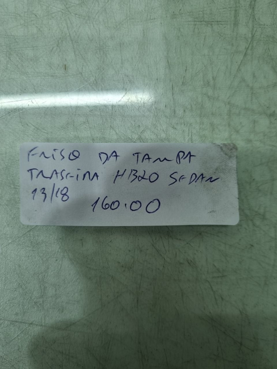 Friso Tampa Traseira Hyundai HB20 Sedan 2013/2018 Usado