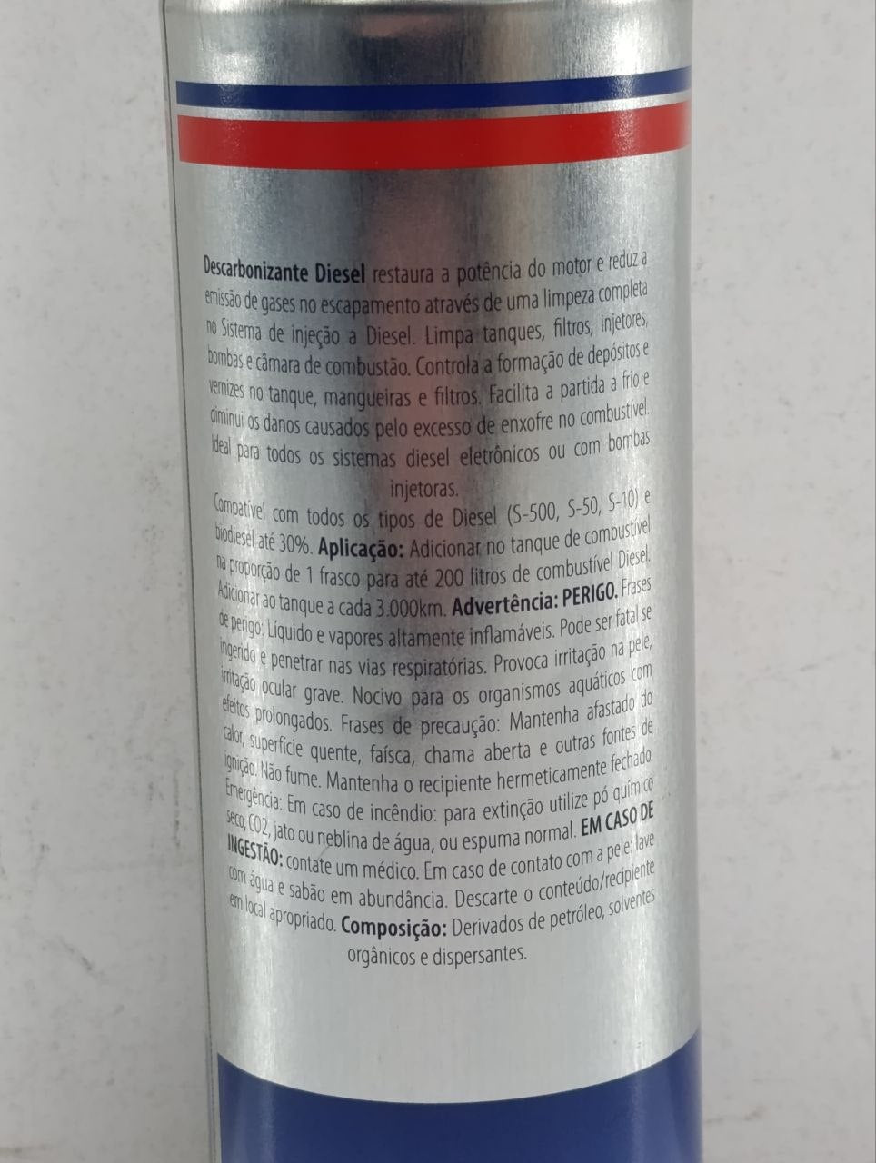 Descarbonizante Para Diesel Atria 300ML Limpa Sistema de