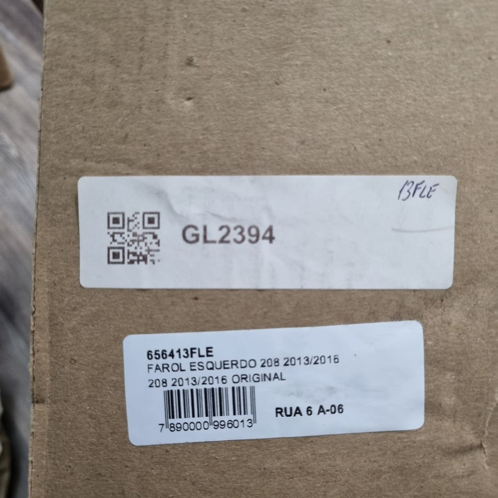 Farol Diant Esq Peugeot 208 2013/2016