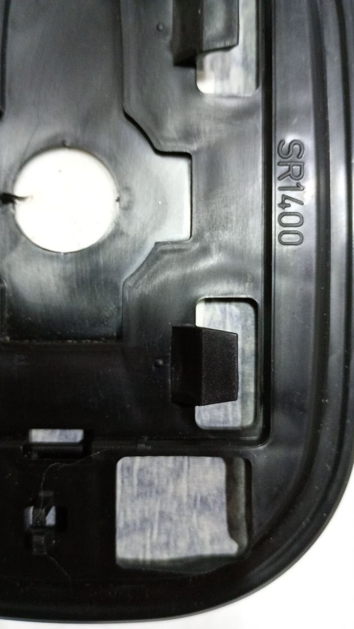 Lente Retrovisor Esq Nissan Livina 2010/2014