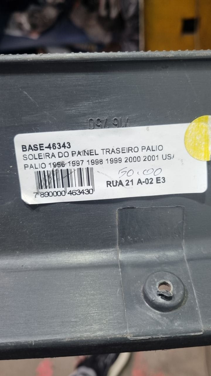 Soleira Painel Traseiro Fiat Palio 1996/2001 Usado