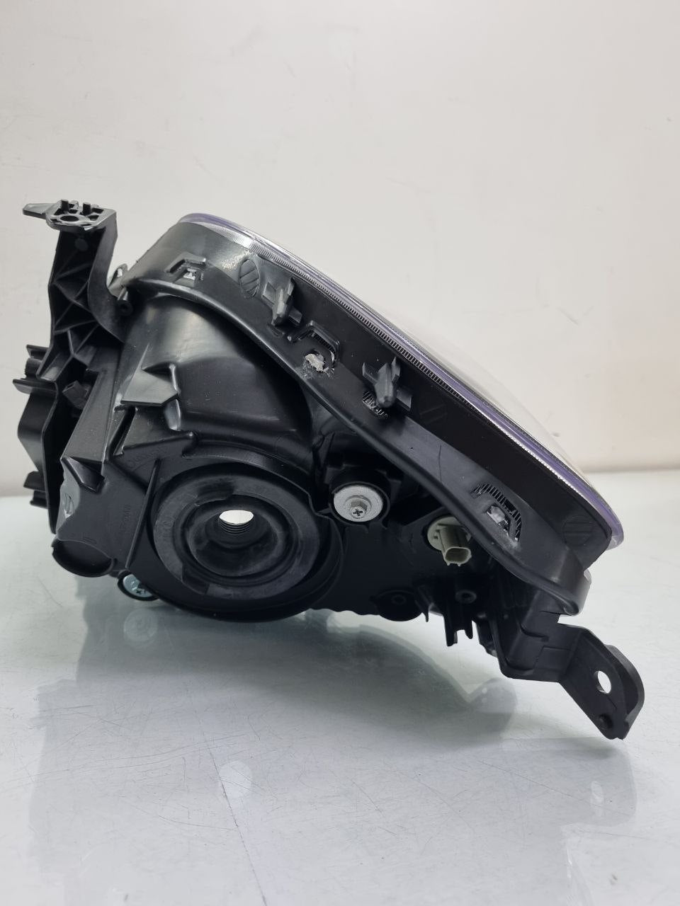 Farol lado esquerdo máscara negra honda fit 2013 a 2015