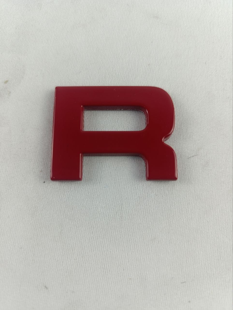Emblema Fiat Abarth Cor Vermelho Novo