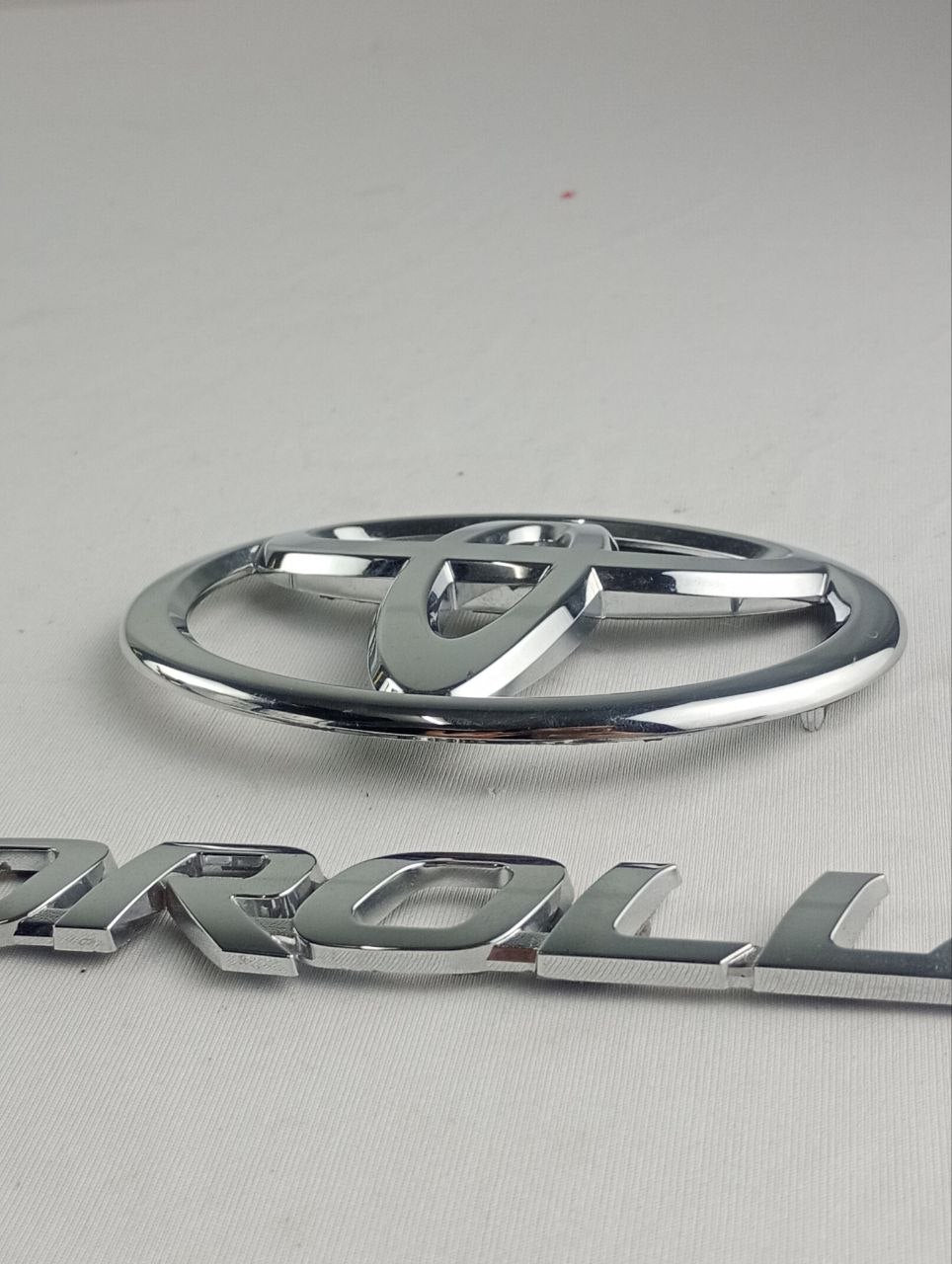 Kit Emblemas Traseiros Toyota Corolla 2003/2014 Novo