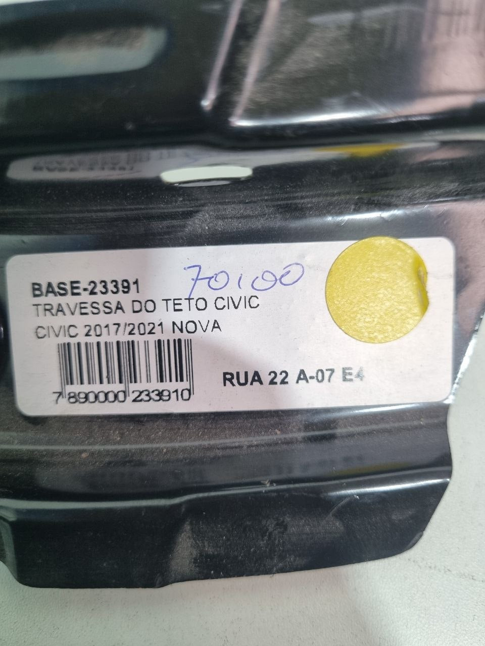 Travessa do Teto Honda Civic 2017/2021 Nova