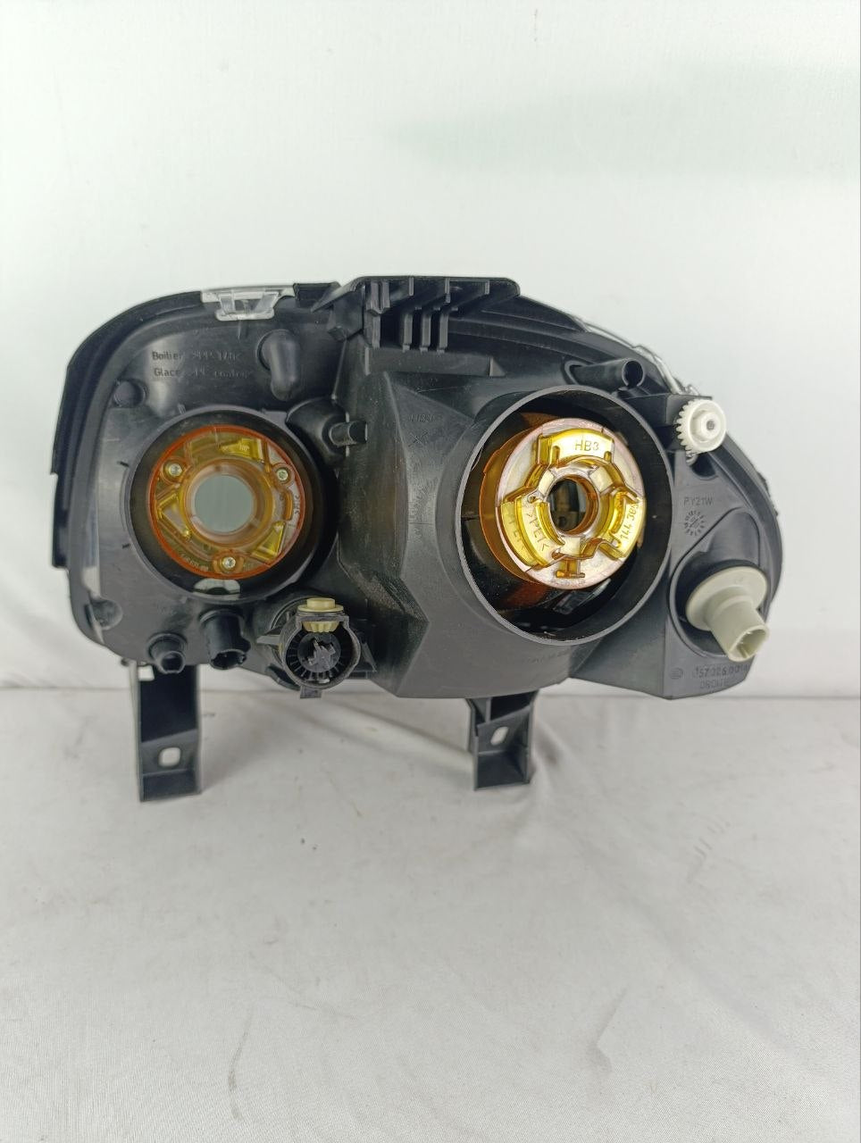 Farol Direito Renault Clio 1999/2002 Foco Duplo Cromado