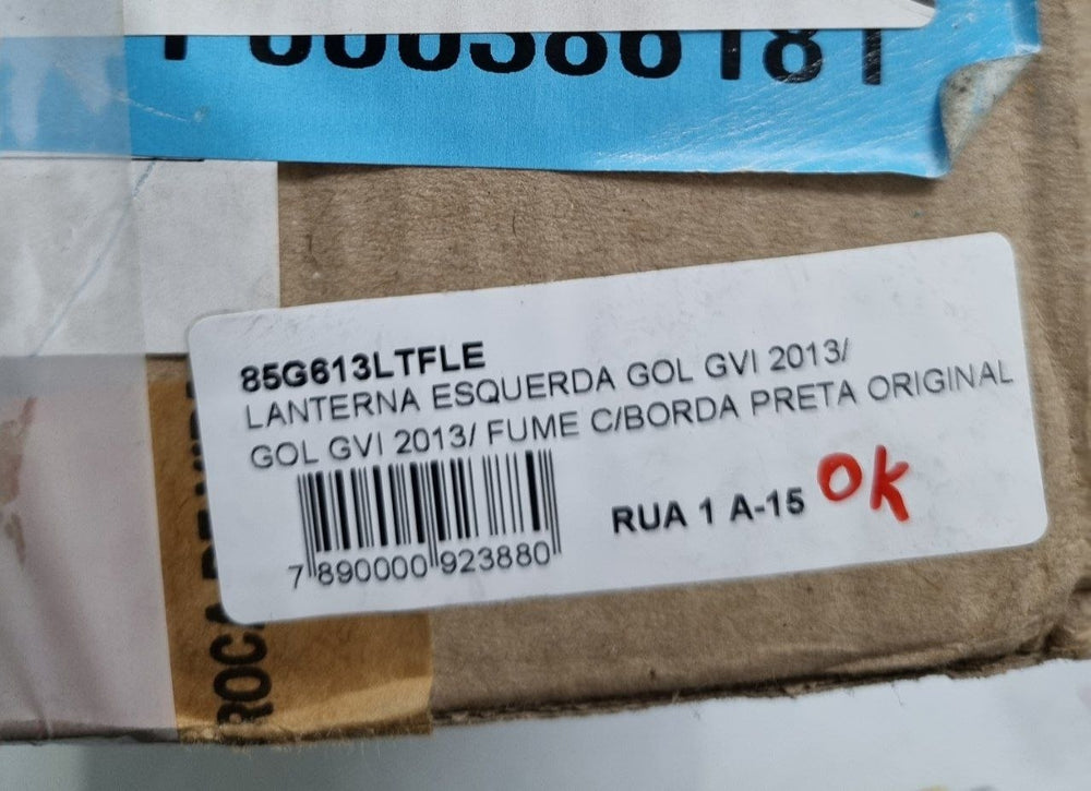 Lanterna Tras Esq Volkswagen Gol GVI 2013/2021
