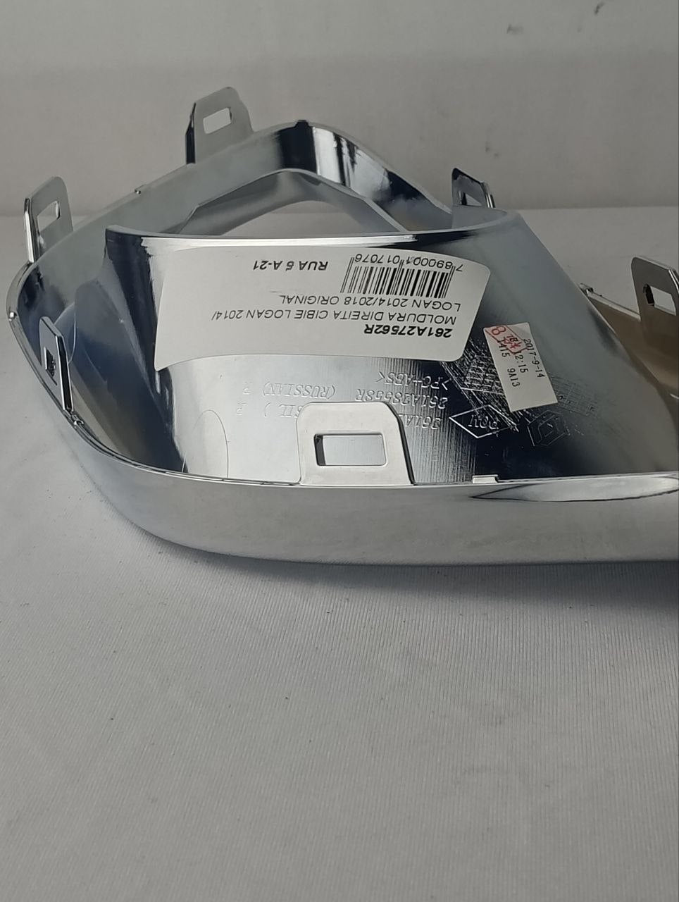 Moldura Farol Direita Renault Logan 2014/2018 Nova