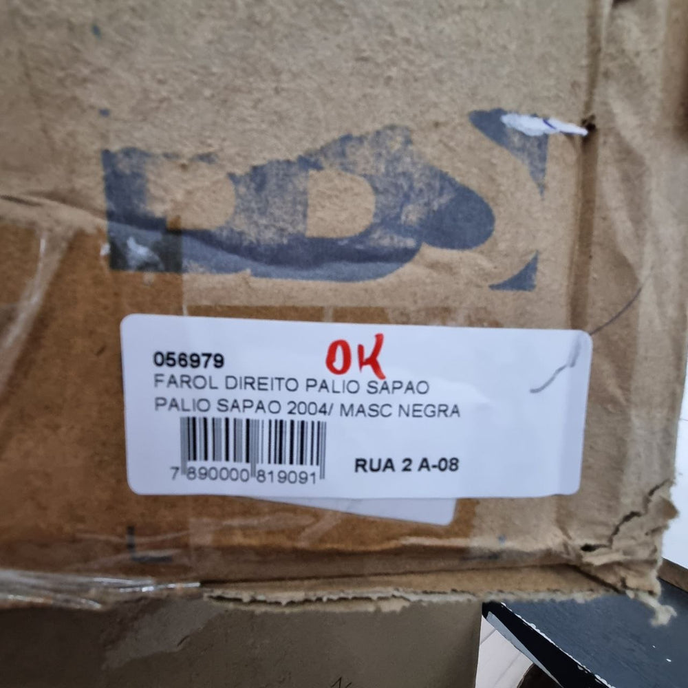 Farol Diant Dir Fiat Palio 2004/2012