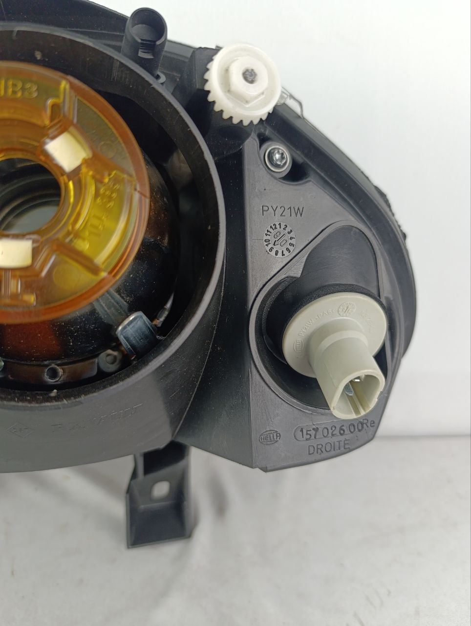 Farol Direito Renault Clio 1999/2002 Foco Duplo Cromado