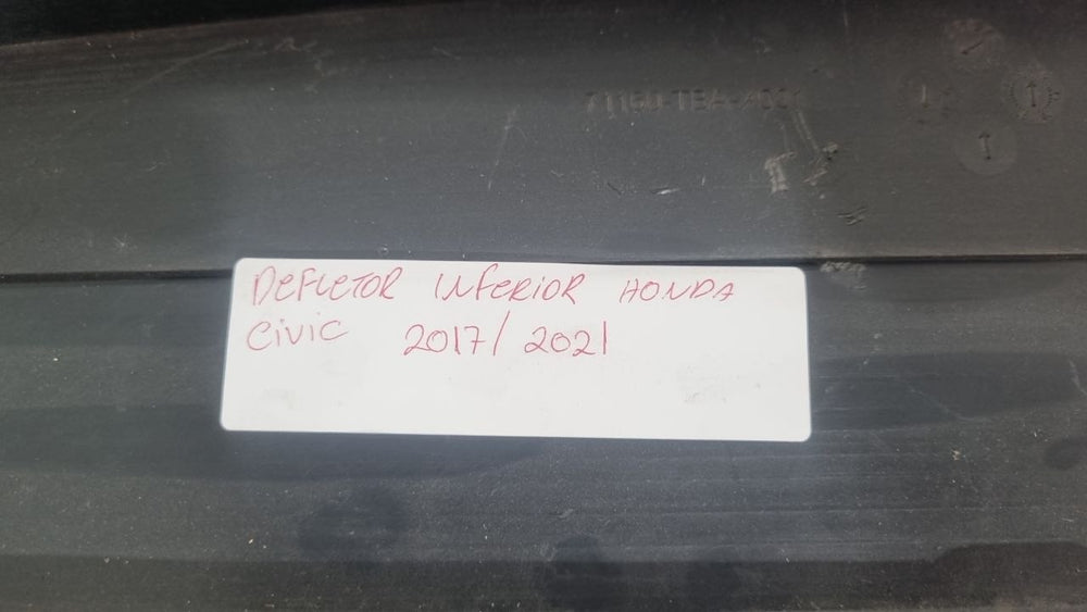 Defletor Inferior Diant Honda Civic 2017/2021