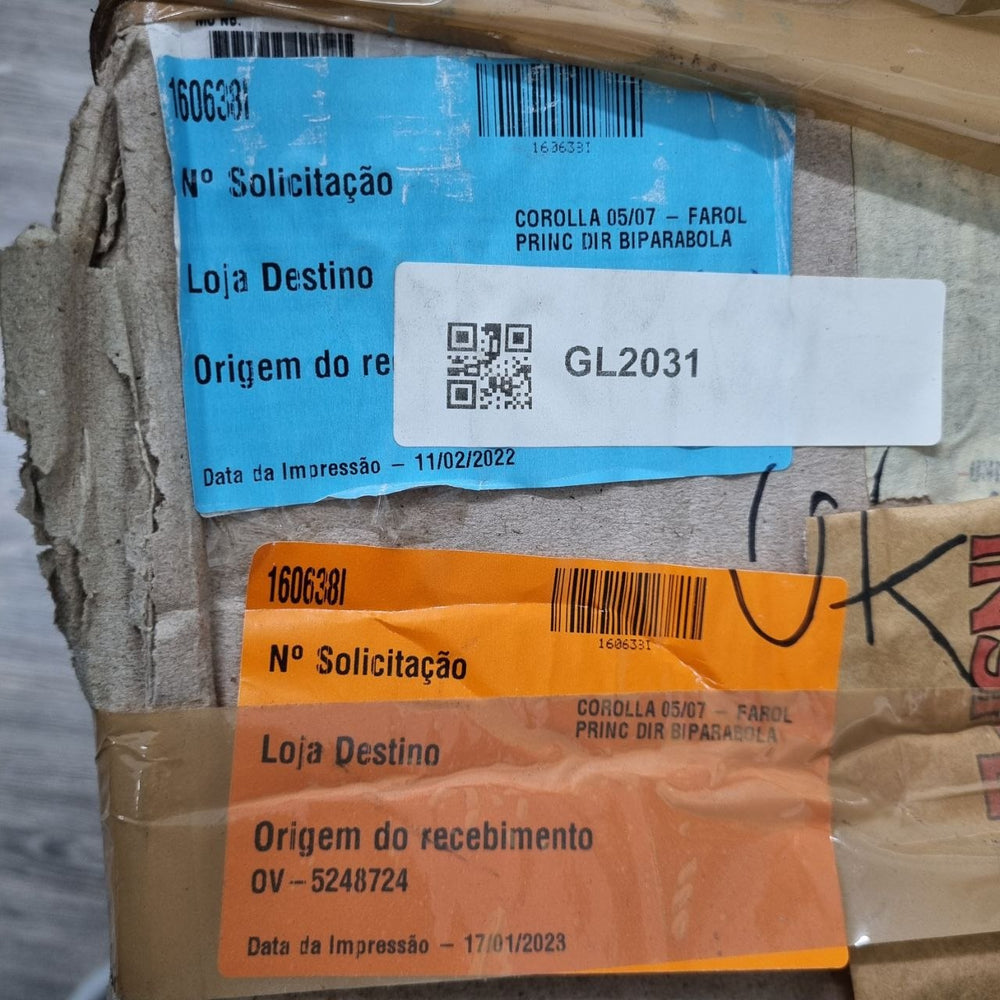 Farol Diant Dir Toyota Corolla 2005/2007