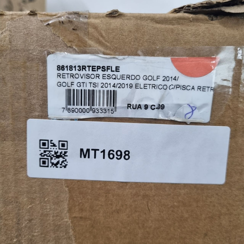 Retrovisor Esquerdo Volkswagen Golf GTI TSI 2014/2019