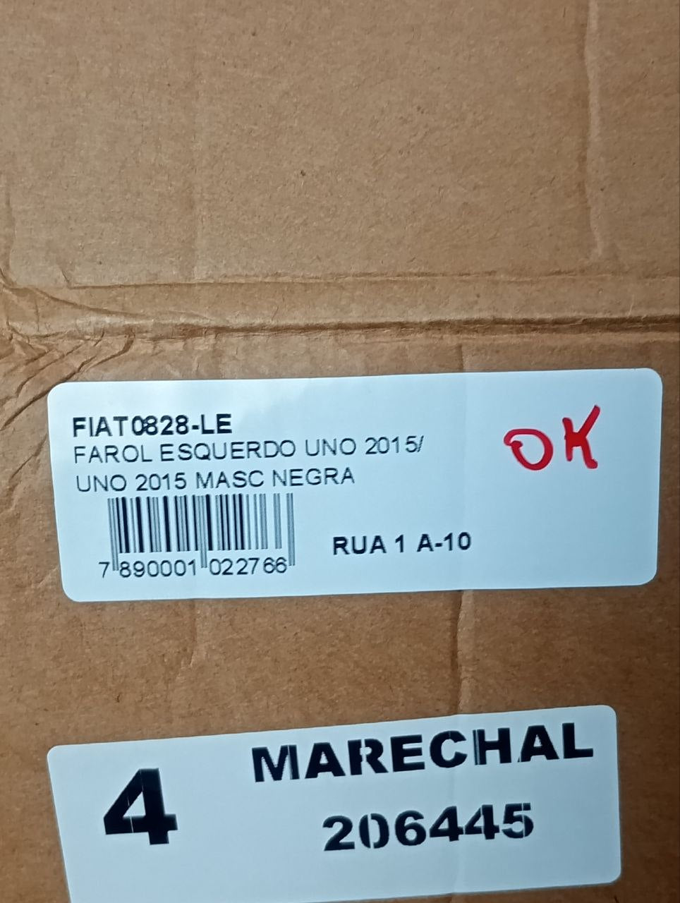 Farol Diant Esq Fiat Uno 2015/