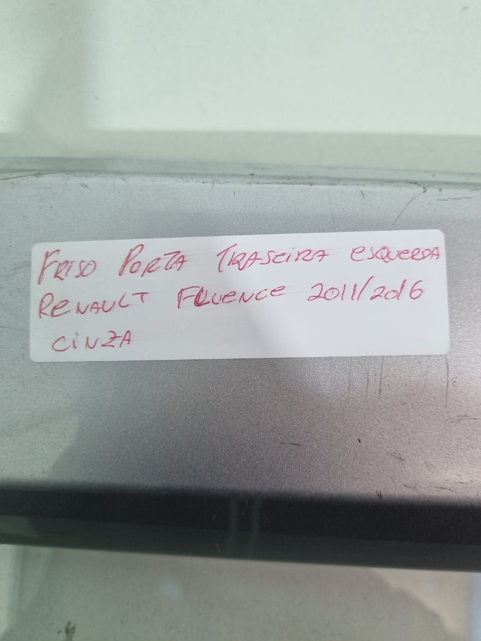 Friso Porta Traseira Esquerda Renault Fluence 2011/2016 Usado