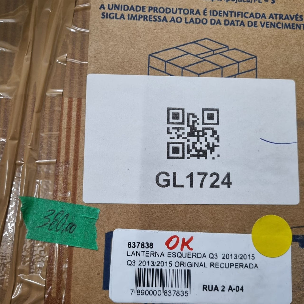 Lanterna Tras Esq Audi Q3 2013/2015
