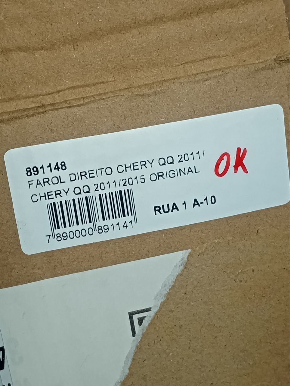 Farol Diant Dir Chery QQ 2011/2015