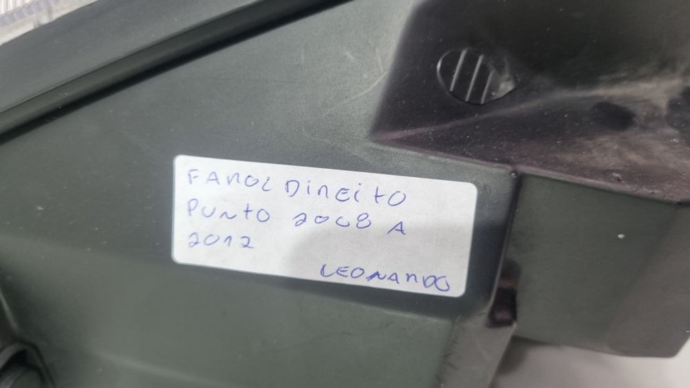 Farol Diant Dir Fiat Punto 2008/2012 Usado