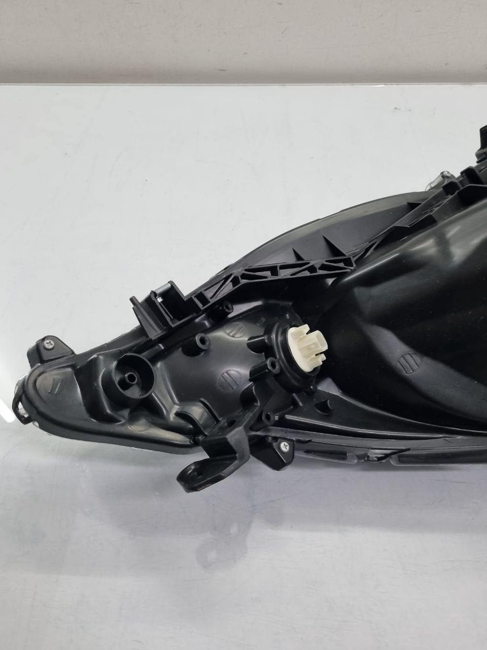 Farol lado esquerdo máscara negra honda fit 2013 a 2015