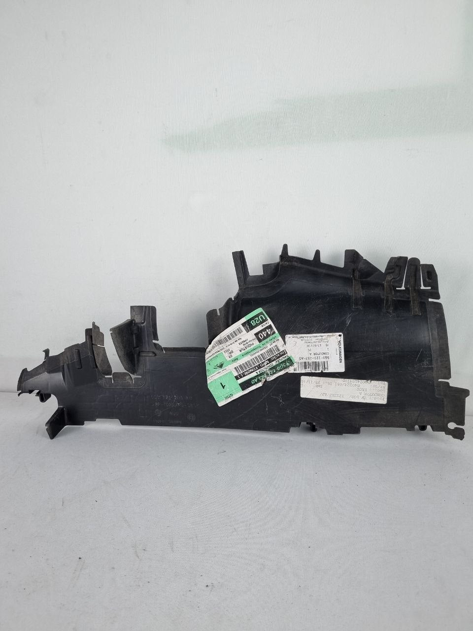 Defletor Ar Radiador Esq Volkswagen Golf 2013/2020