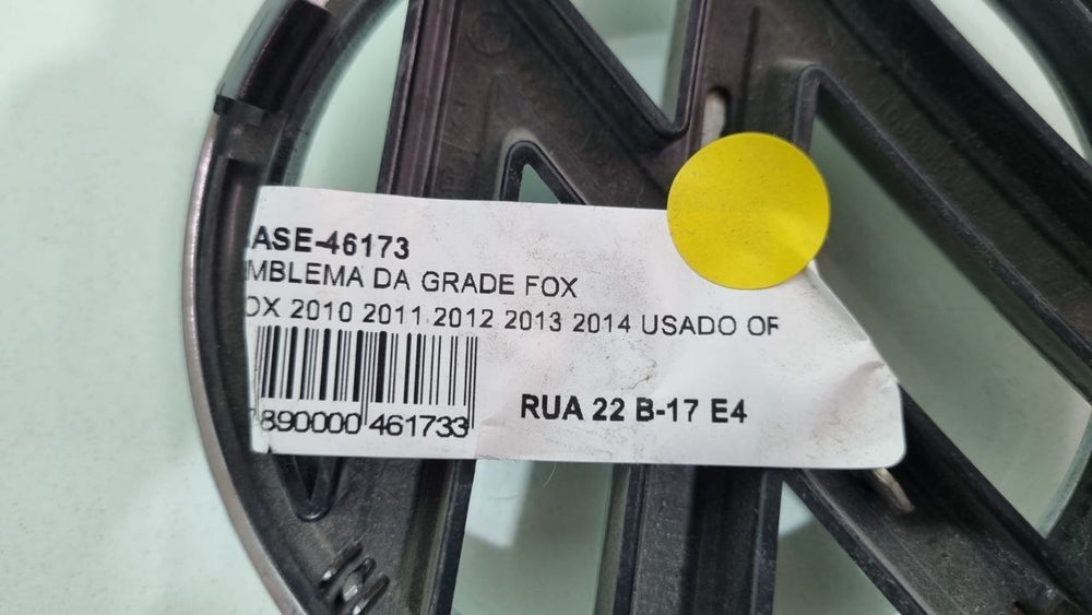 Emblema Grade Diant Volkswagen Fox 2010/2014