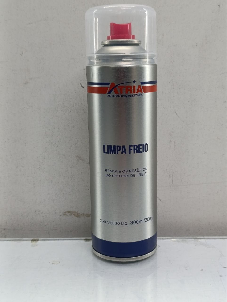 Limpa Freio Atria 300ML Remove Resíduos Sistema Freio