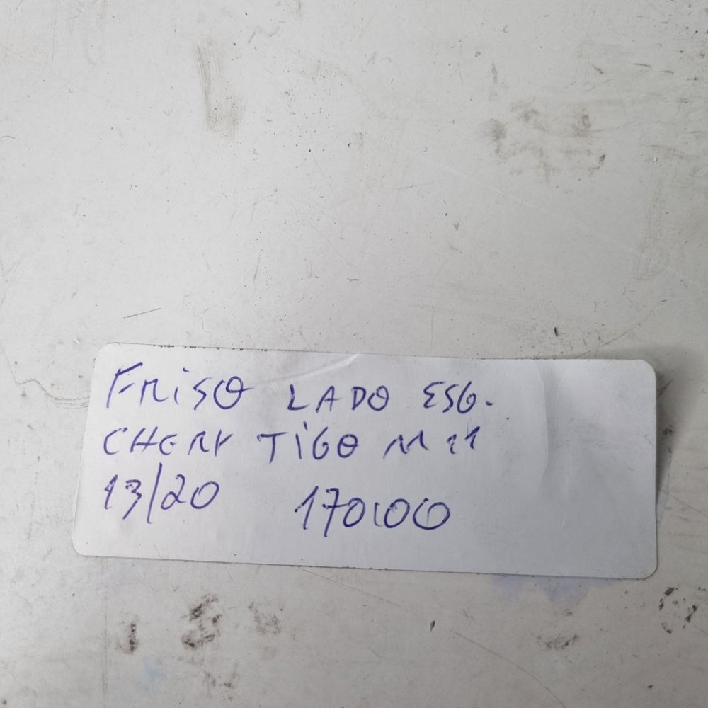 Friso Parachoque Dianteiro Esquerdo Chery Tigo M11 2013/2020 Novo