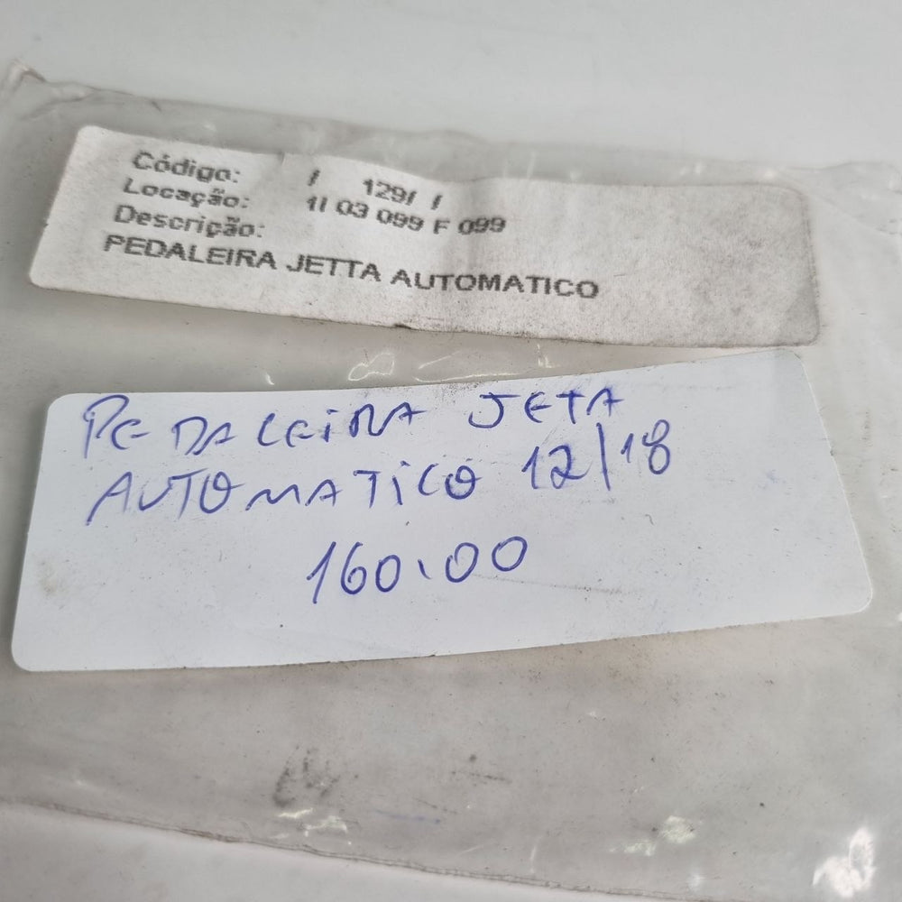 Pedaleira Freio e Acelerador Volkswagen Jetta 250 TSI 2012/2018 Novo