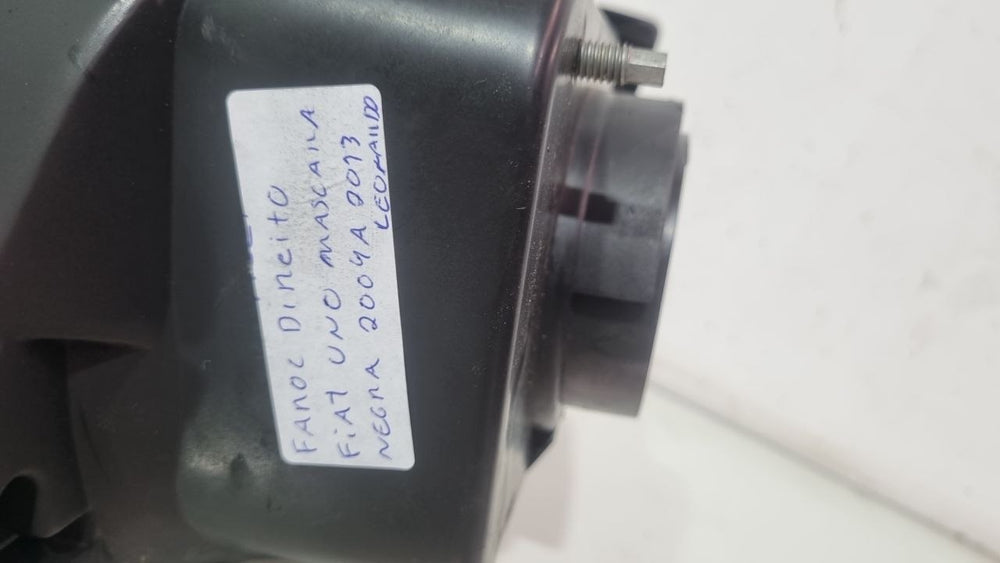 Farol Diant Dir Fiat Uno Mascara Negra 2009/2013