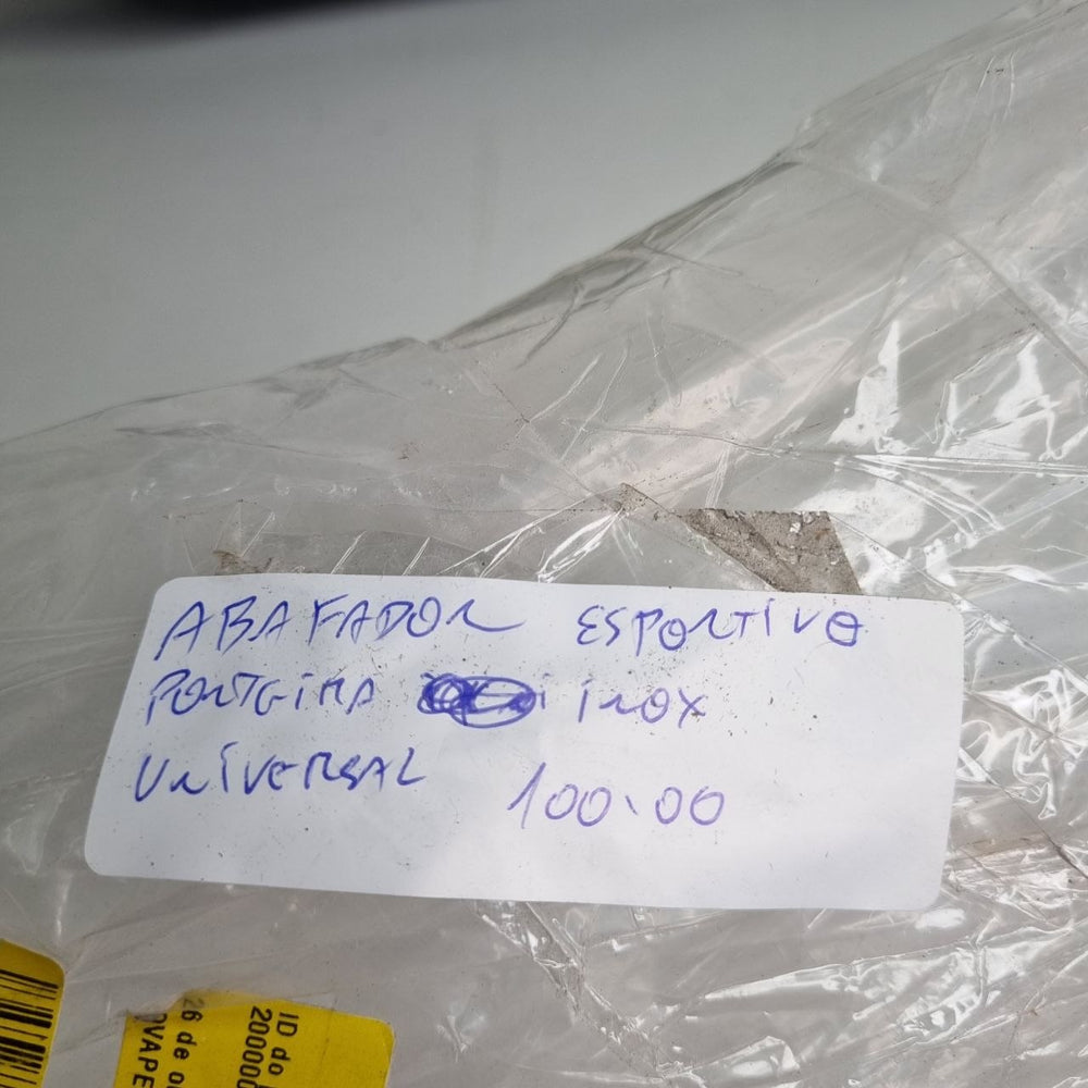 Abafador Esportivo Ponteira Inox Universal Novo