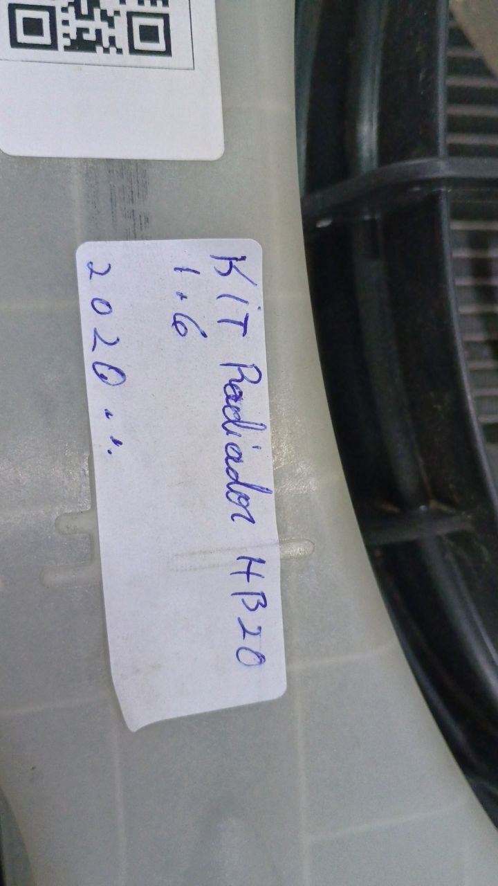 Kit Radiador Diant Hyundai HB20 2020/2020