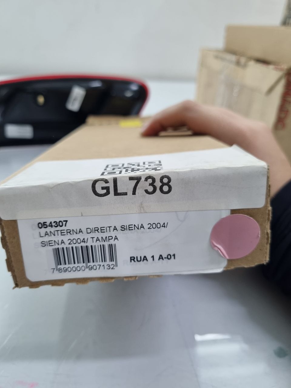 Lanterna Tras Dir Fiat Siena 2004/2012
