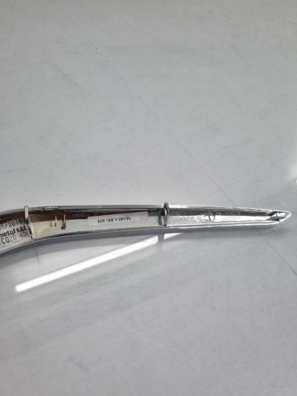 Friso Cromado Farol de Milha Esquerdo Peugeot 208 2016/2020 Novo
