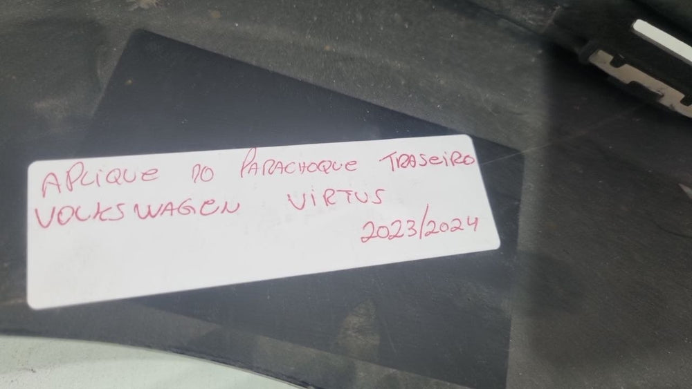 Aplique Parachoque Tras Volkswagen Virtus 2023/2024