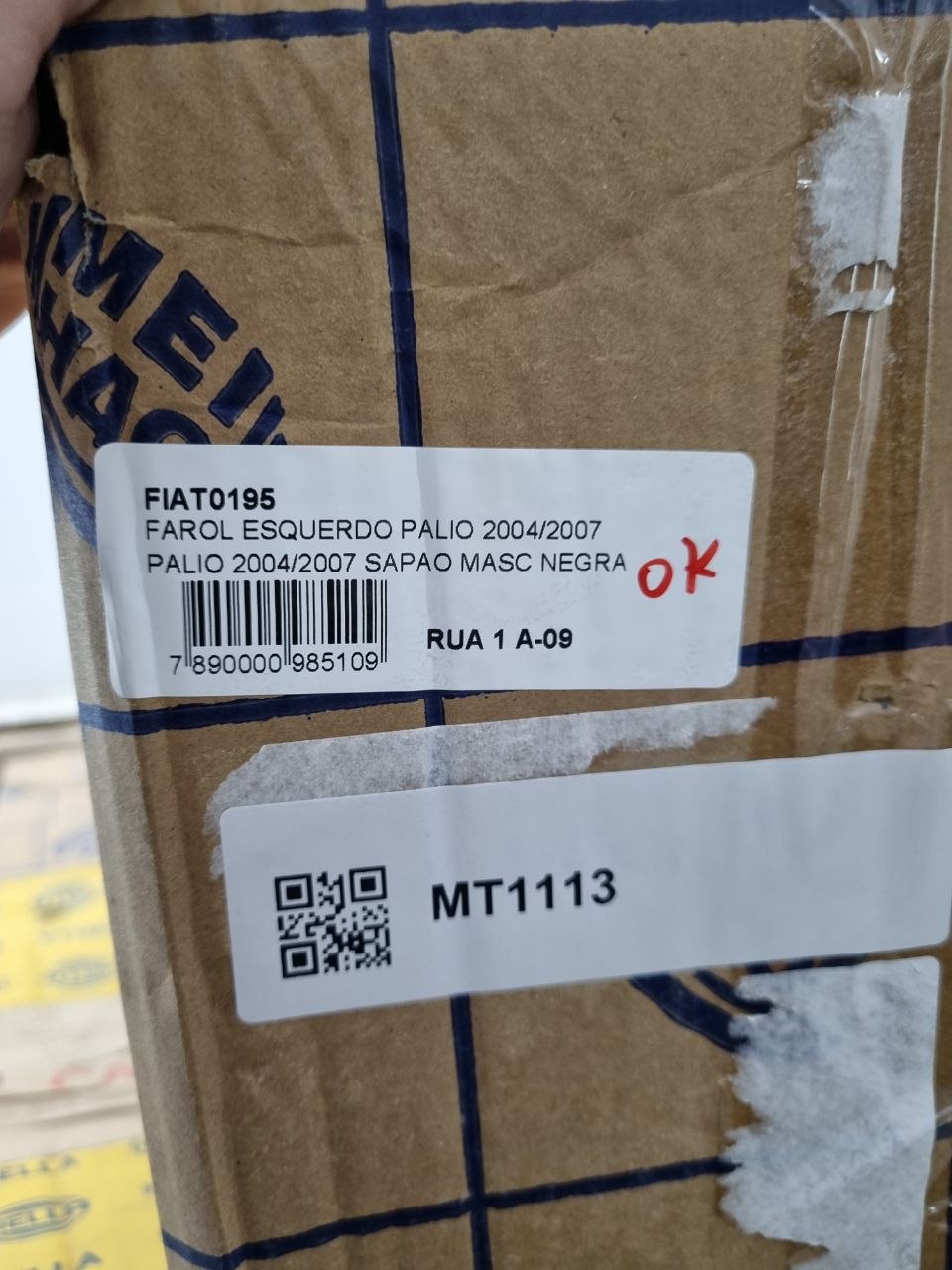 Farol Diant Esq Fiat Palio 2004/2007
