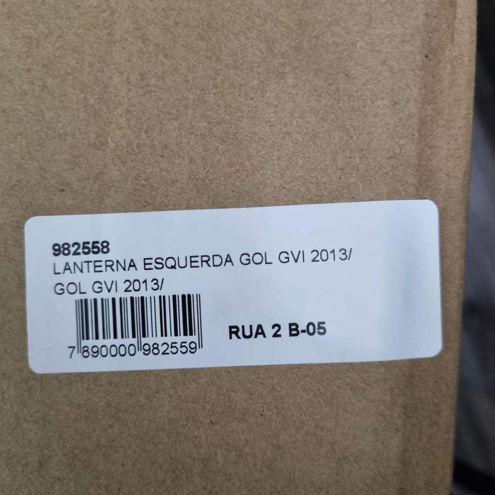Lanterna Tras Esq Volkswagen Gol GVI 2013/